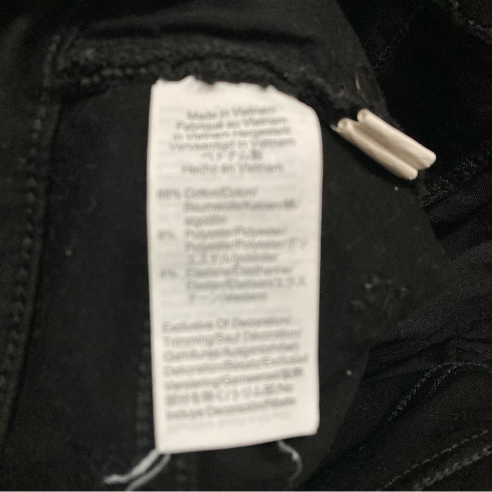 Madewell Women’s 9”High-Rise Skinny Black Jeans Jeans Sleek Stretch Fit 26 - Picture 13 of 14